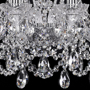 Подвесная люстра Bohemia Ivele Crystal 1411 1411/8/160/Ni