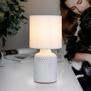 Настольная лампа декоративная Rivoli Sabrina Б0053462