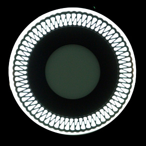Встраиваемый светильник Reluce  63903-9.0-001RD LED3+3W BK