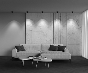 Накладной светильник Maytoni Alfa LED C064CL-5W4K-SQ-B