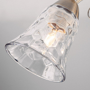 Люстра на штанге Eurosvet Norene 30157/5 античная бронза