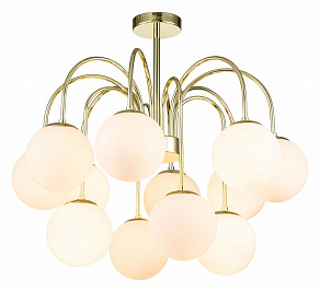 Люстра на штанге Indigo Classic 13017/12R Gold