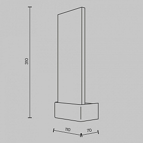 Накладной светильник Maytoni Ornate MOD318WL-L3BS3K