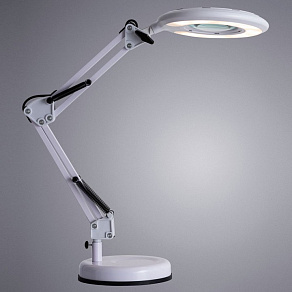 Настольная лампа офисная Arte Lamp Luna A2013LT-1WH