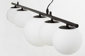 Подвесной светильник LUMINA DECO Baristica LDP 6012-5 BK+WT