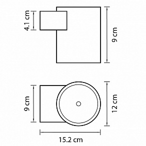 Накладной светильник Lightstar Paro LED 370572