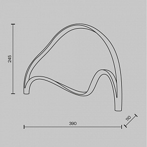 Настольная лампа декоративная Maytoni Plons MOD283TL-L12BS3K