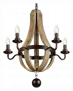 Подвесная люстра iLamp Epoca Loft6183-5B