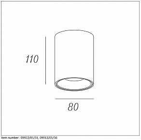 Накладной светильник Lucide Bentoo-Led 09912/05/31