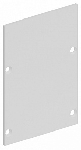 Заглушка для профиля Donel  DNCAP18516RAL9003