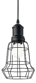 Подвесной светильник Ideal Lux Cage CAGE SP1 SQUARE NERO