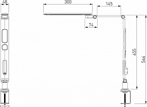 Настольная лампа офисная Elektrostandard Intelligent a064812
