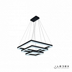 Подвесной светильник iLedex Twins D0319-3 (400x600x800) BK