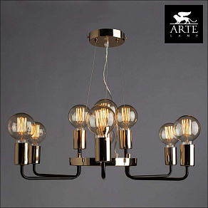 Подвесная люстра Arte Lamp Gelo A6001LM-9BK