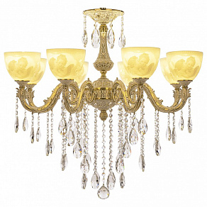 Подвесная люстра Bohemia Ivele Crystal 7101 71101/8/250 B GW P1 U Angel
