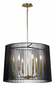 Светильник на штанге Kichler Linara QN-LINARA-6P-BK