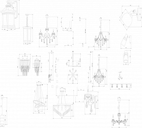 Подвесная люстра Eurosvet Caprera a063869