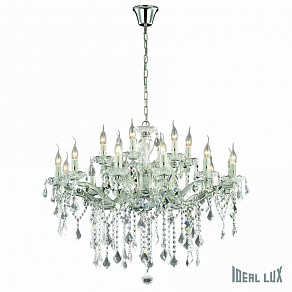 Подвесная люстра Ideal Lux FLORIAN FLORIAN SP18 CROMO