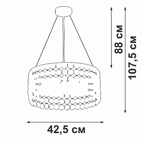 Подвесной светильник Vitaluce V5329 V5329-8/6S
