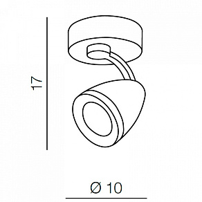 Спот Azzardo Albico 1 AZ1240