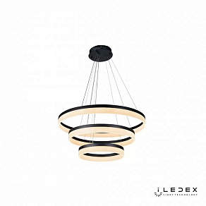 Подвесной светильник iLedex Around D0301-3 (400x600x800) BK