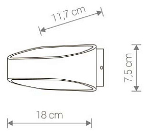 Накладной светильник Nowodvorski Havana LED 9511