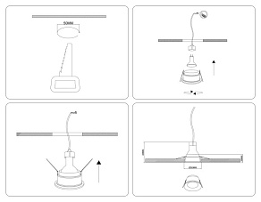 Встраиваемый светильник Ambrella Light TS TS51812