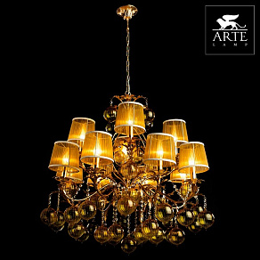 Подвесная люстра Arte Lamp Monarch A1199LM-8-4GO