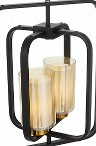 Подвесной светильник LUMINA DECO Indivia LDP 1238-2 BK+MD