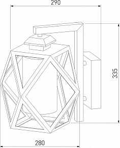 Светильник на штанге Elektrostandard Ambra 35133/D