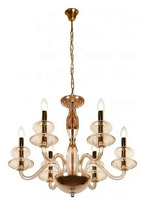 Подвесная люстра iLamp Mercury P9448-6 Gold