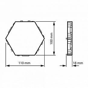 Модульный светильник Uniel ULE-H77 UL-00009654