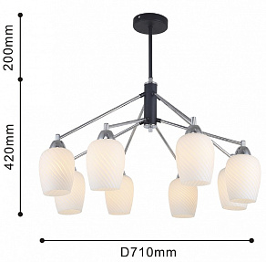 Люстра на штанге F-promo Patet 2661-8P