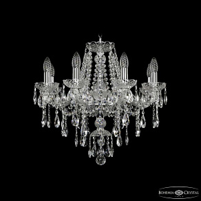 Подвесная люстра Bohemia Ivele Crystal 1415 1415/8/200 Ni