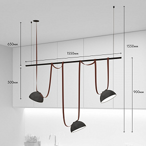 Комплект трековый Denkirs Belty SET DK55SET05-01-BR