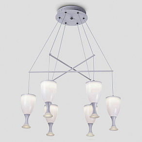 Подвесная люстра LED4U 6409 6409-6 White