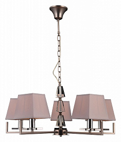 Подвесная люстра Natali Kovaltseva 75006 75006/5C SILVER GRAY