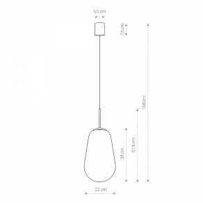 Подвесной светильник Nowodvorski Pear L 7797