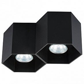 Накладной светильник Zumaline Polygon 20036-BK