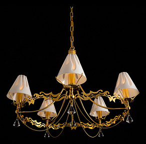 Подвесная люстра Arte Lamp Fuji A1626LM-5GO