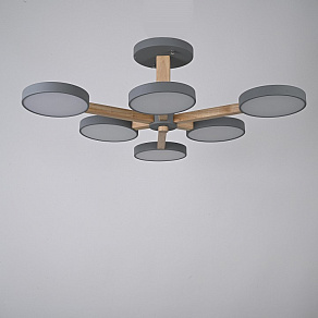 Люстра на штанге Imperiumloft TURNA Gray TURNA-B01