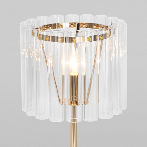 Настольная лампа декоративная Bogate's Flamel 01116/1 золото