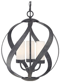 Подвесной светильник Quoizel Blacksmith QN-BLACKSMITH-3P-OBK