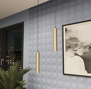 Светильник на штанге Denkirs Tube DK6210-BG