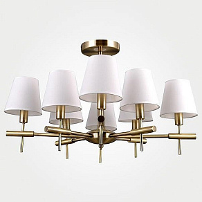 Люстра на штанге Eurosvet 60043 60043/8 античная бронза