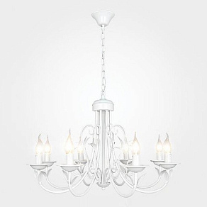 Подвесная люстра Eurosvet 60050 60050/8 глянцевый белый