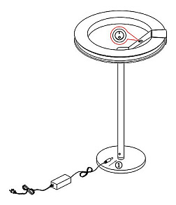 Настольная лампа декоративная Globo Aosta 67068T