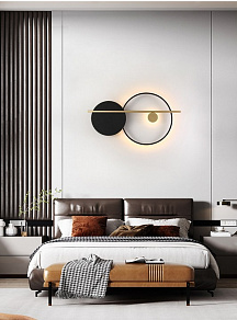 Накладной светильник Inodesign Round Round Black 44.4680