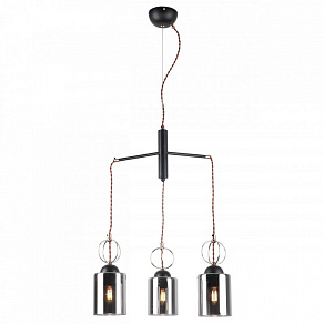 Подвесная люстра Imex MD.0103 MD.0103-3-S BK+FGD