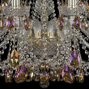 Подвесная люстра Bohemia Art Classic 11.25 11.25.12+6.300.Gd.Sp.K777